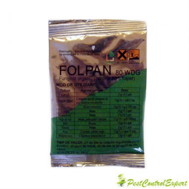 Fungicid de contact impotriva ciupercilor Folpan 80 wdg 150 gr.