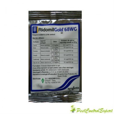 Fungicid sistemic si de contact Ridomil Gold mz 68 wg 250 gr.