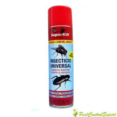 Spray universal ce combate tantarii imediat - SuperKill 400 ml