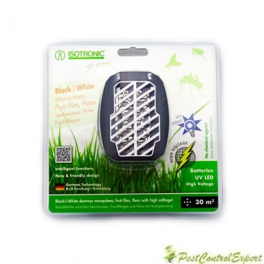 Aparat portabil cu ultraviolete anti insecte (tantari, muste, purici, molii) Black White 25160/30 mp