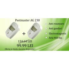 Pest Repeller Ultimate AG 230 cu unde electromagnetice anti gandaci de bucatarie, rozatoare 230 mp 