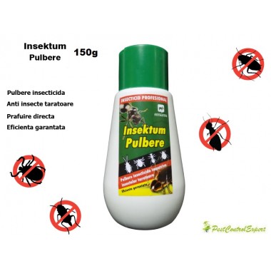 Insektum Pulbere impotriva insectelor de casa 150g - Anti furnici